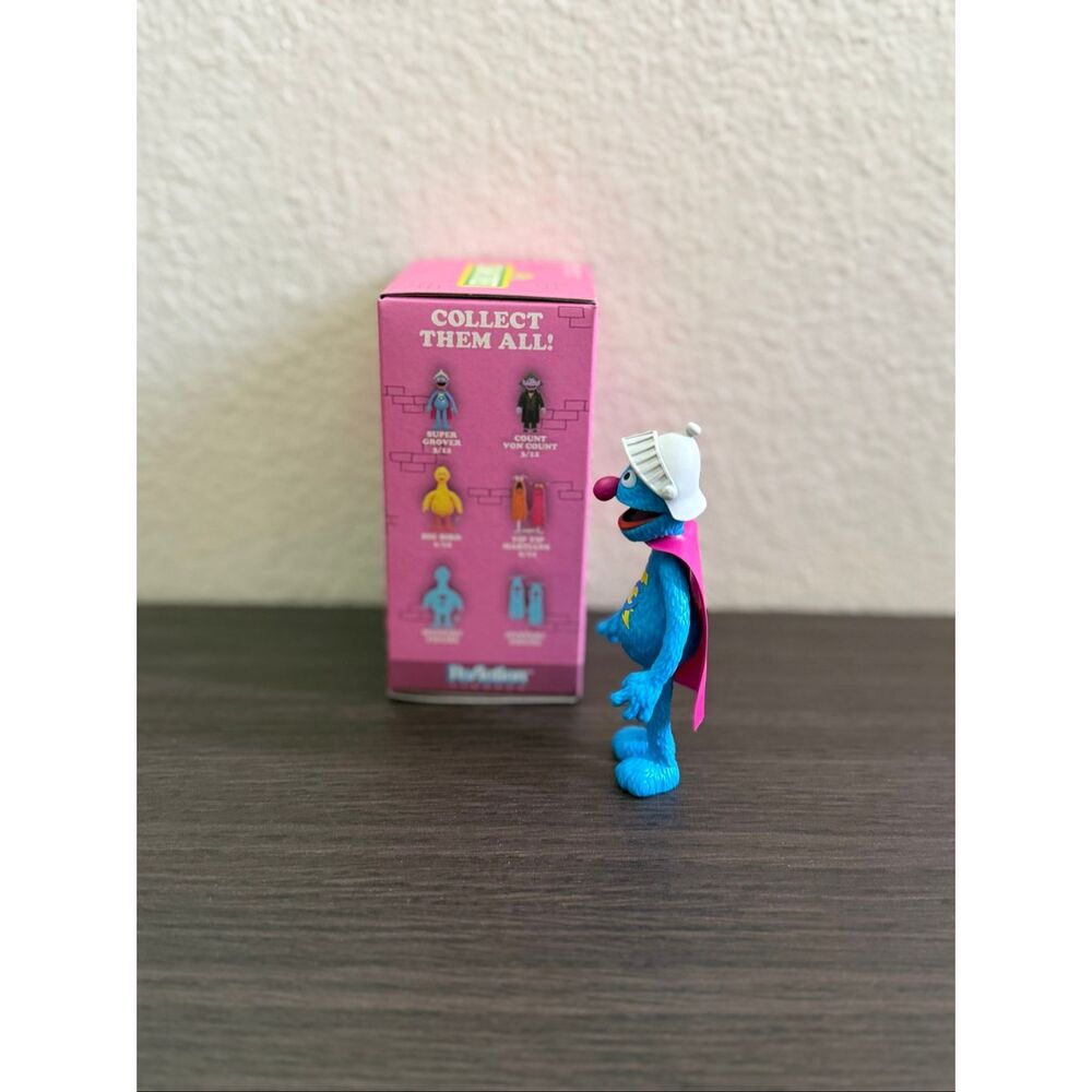 Super7 Sesame Street Blind Box Figure - Super Grover - Picture 5 of 5